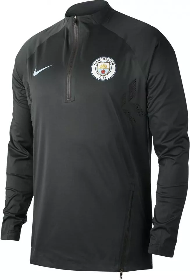 Pánský fotbalový top s dlouhým rukávem Nike Aeroshield Strike Drill Manchester City