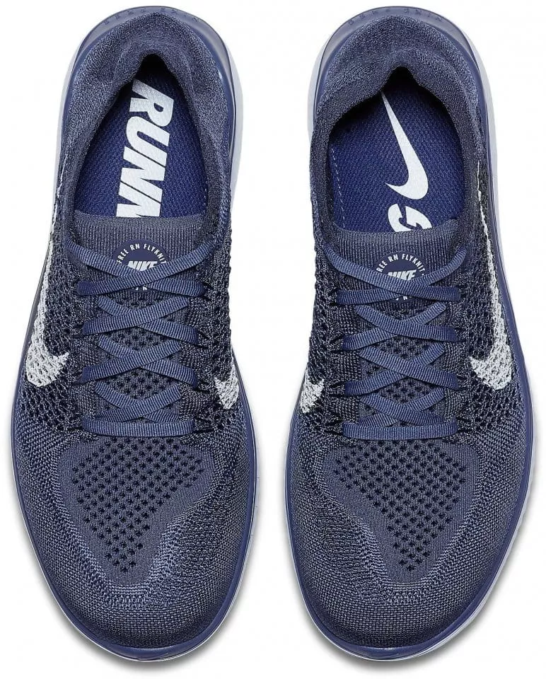 Nike free rn flyknit 2018 navy blue hotsell