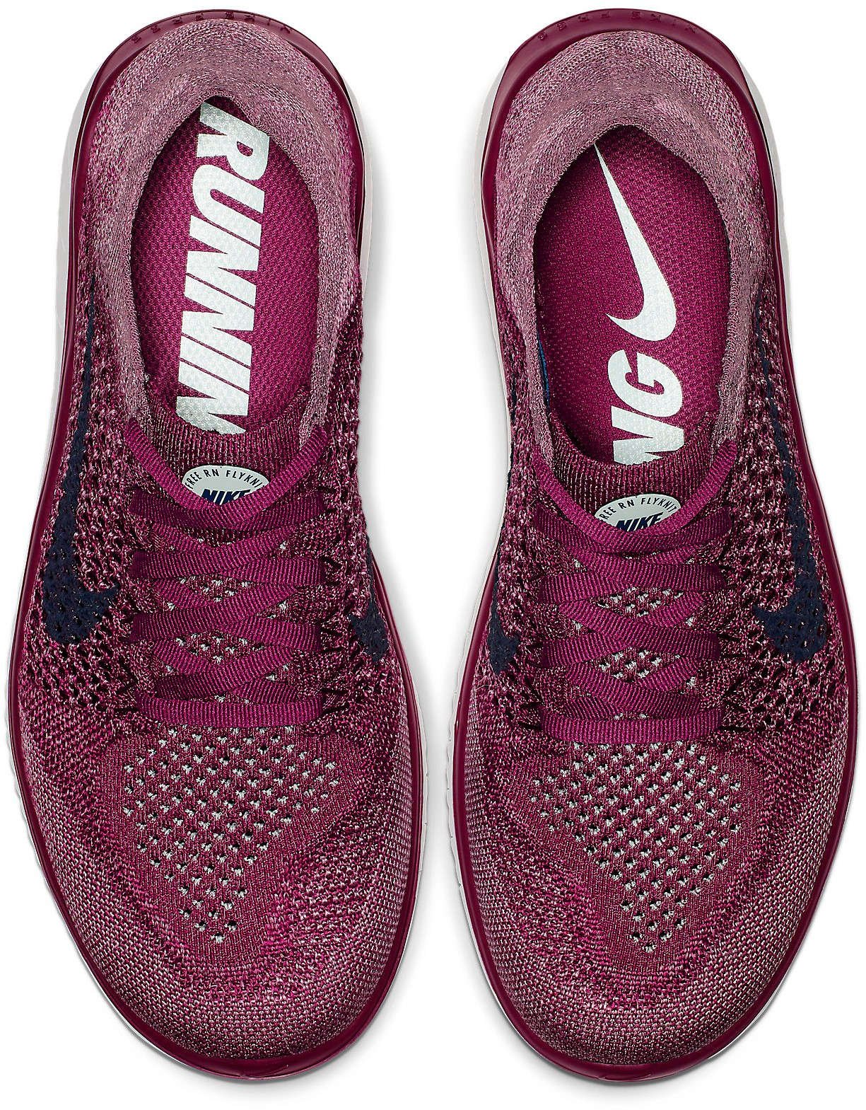ナイキ] WMNS FREE RN FLYKNIT 2018 942839 Nike Free Rn Flyknit 2018 Womens Black Vast Grey 942839 005