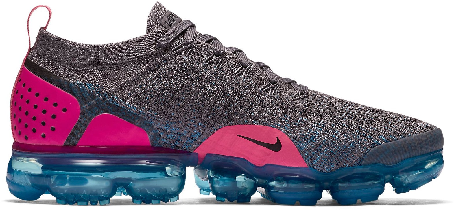 vapormax flyknit grey and pink