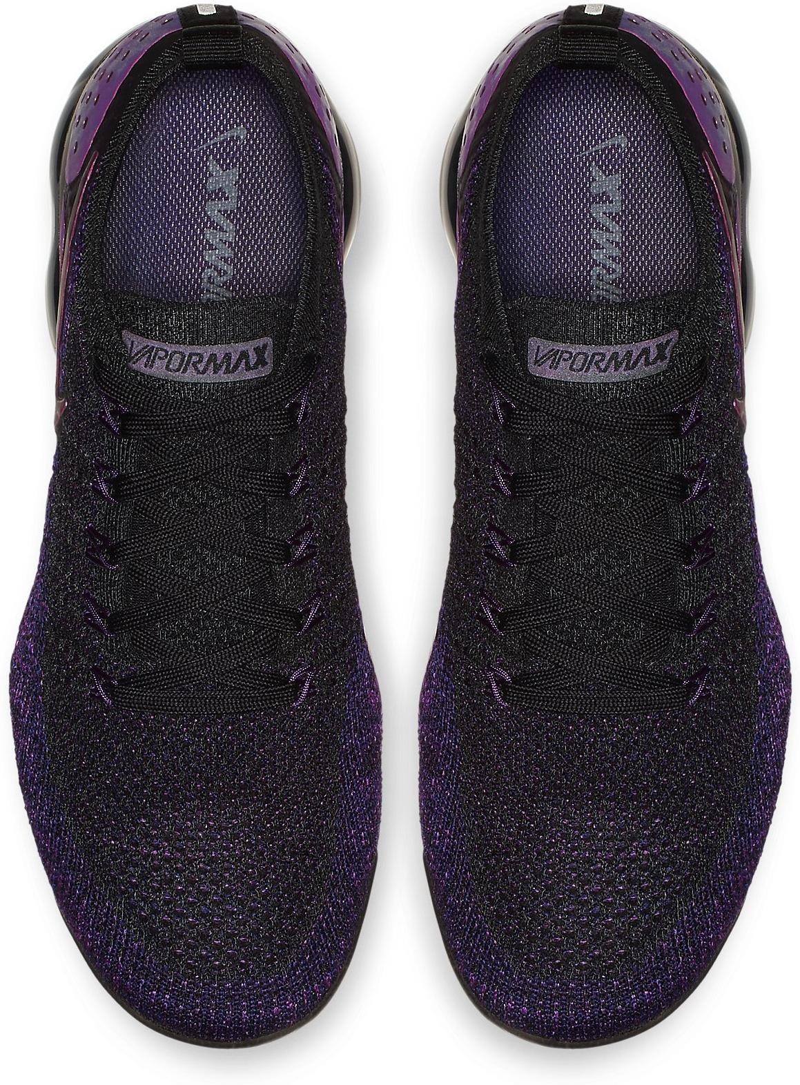 nike air vapormax flyknit 2 black purple
