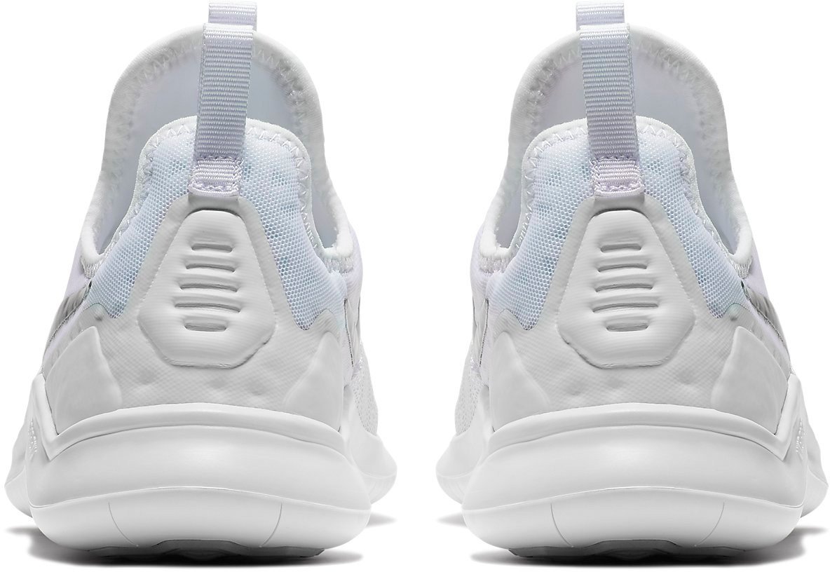 nike free tr8 white metallic silver