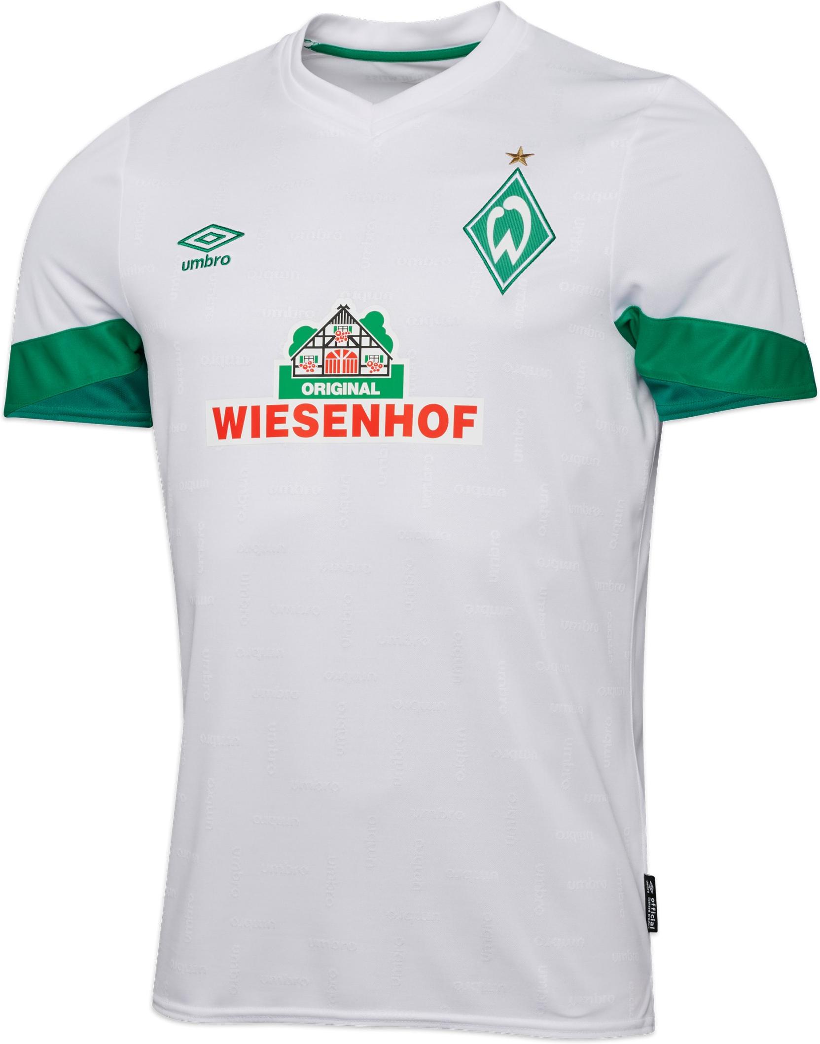 Dres s krátkým rukávem Umbro SV Werder Bremen 2021/22, hostující