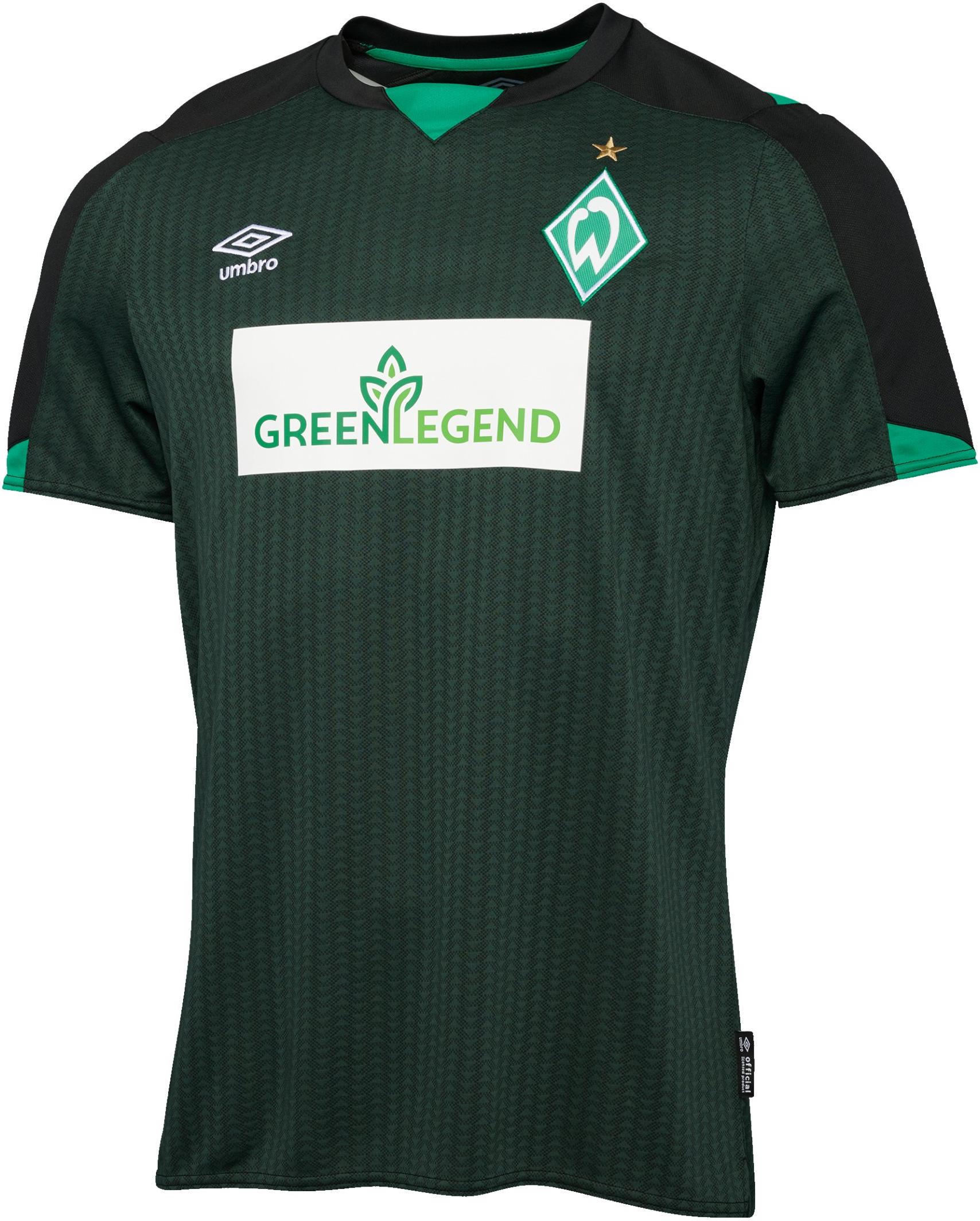 Dres s krátkým rukávem Umbro SV Werder Bremen 2021/22, alternativní
