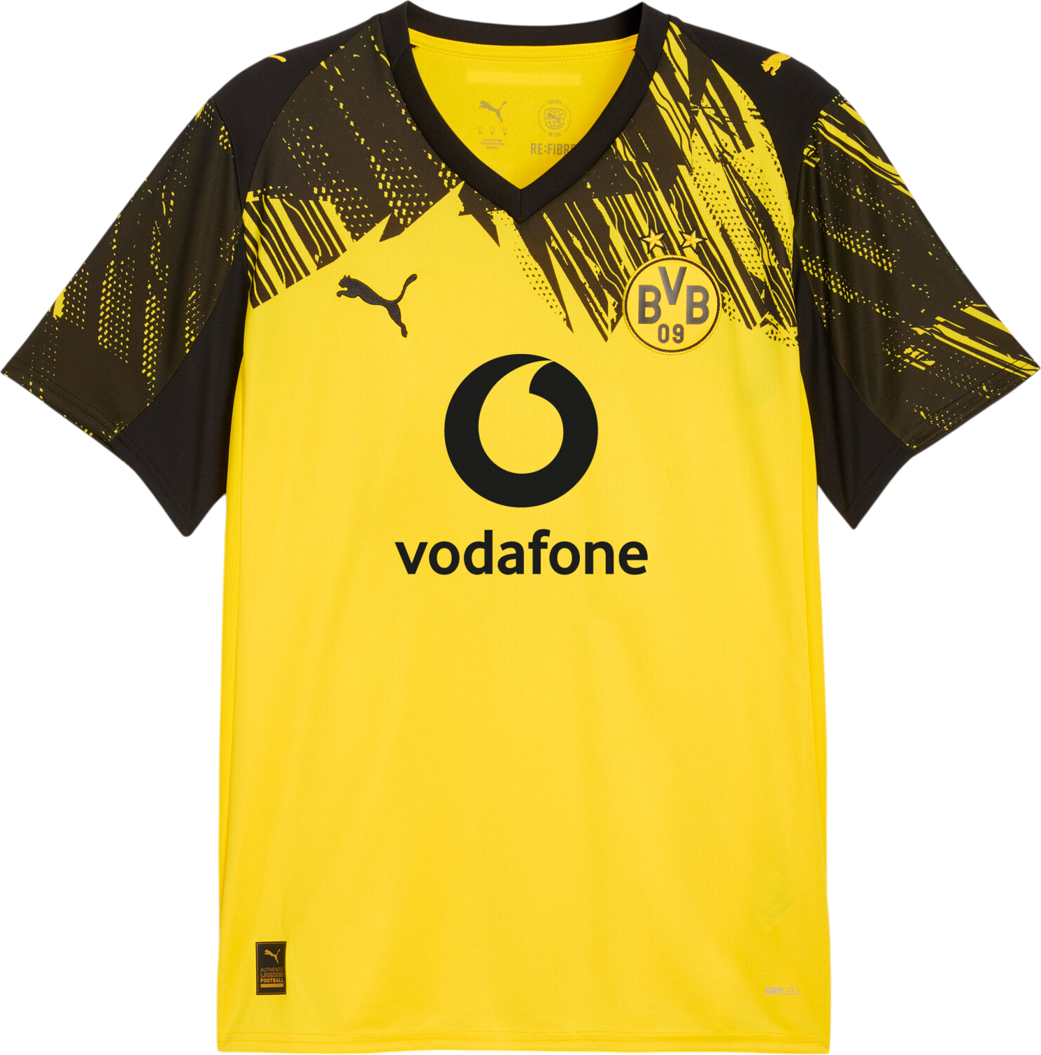 Borussia Dortmund Home Jersey Replica 2025/26