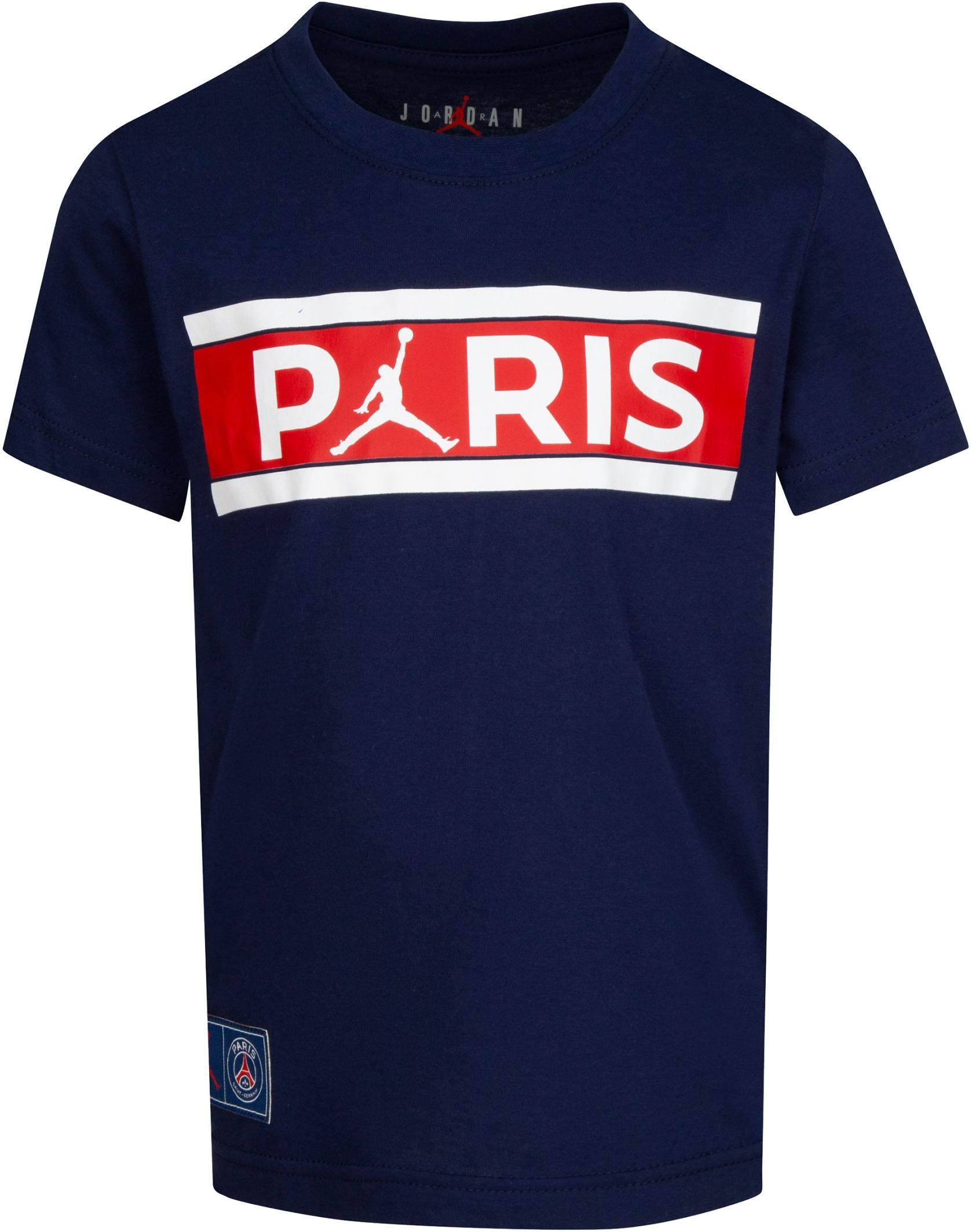 Dětské tričko s krátkým rukávem Jordan Paris Saint-Germain Bars