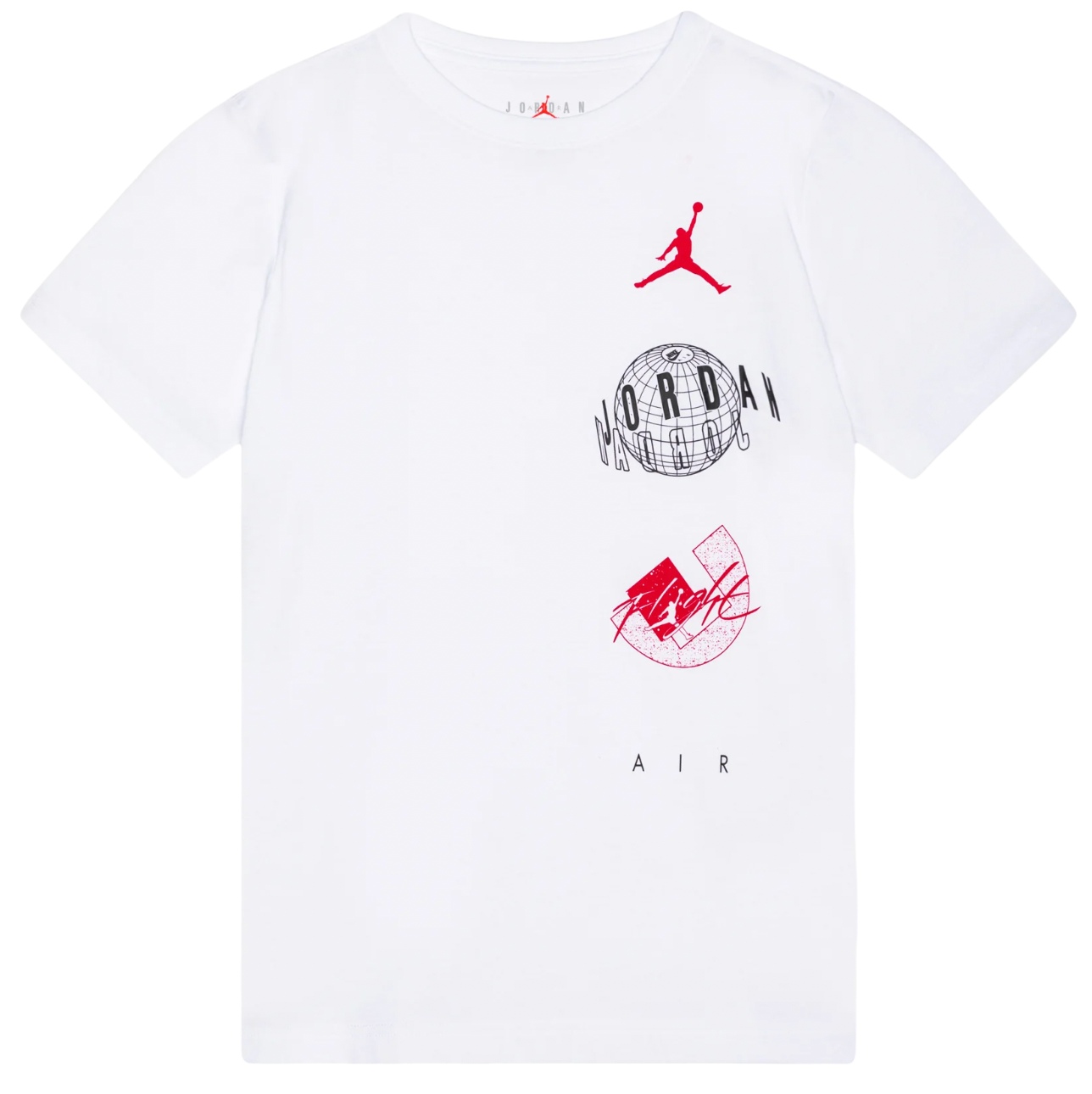 Dětské lifestylové tričko s krátkým rukávem Jordan Air Globe