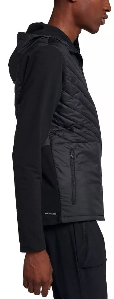 Pánská běžecká bunda s kapucí Nike AeroLayer
