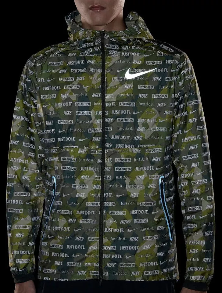 Nike M NK SHLD GHOST FL CAMO JKT Kapucnis kabát