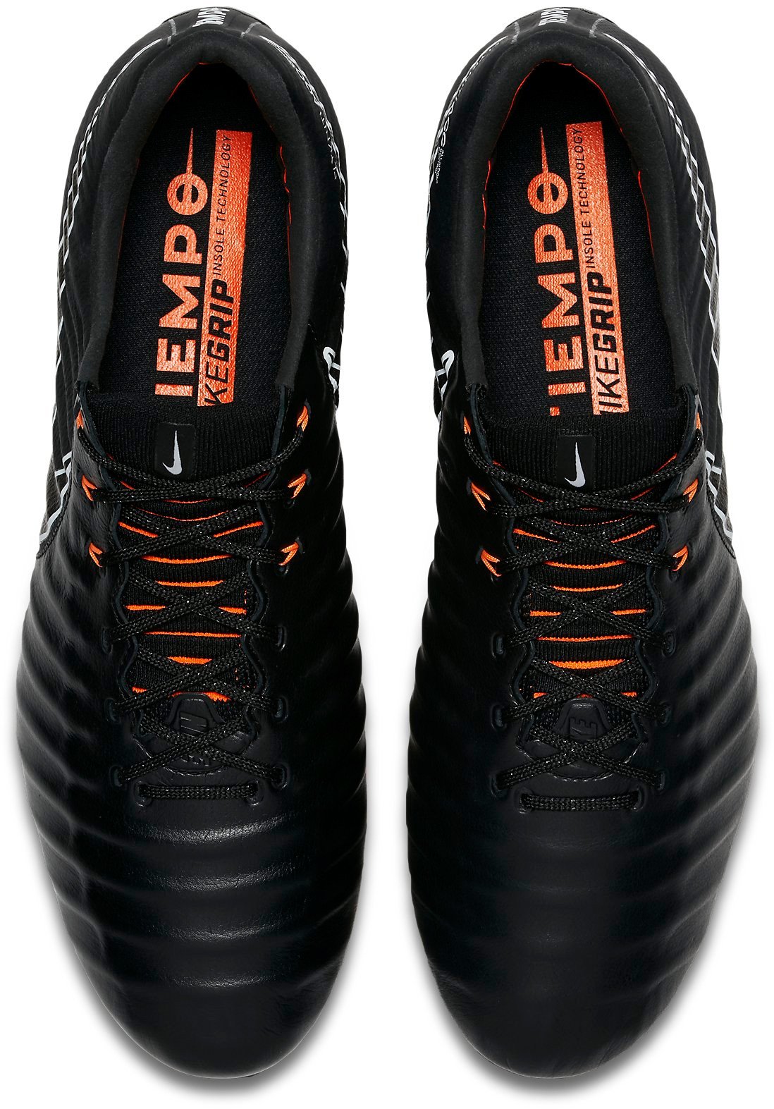 シューズ Tiempo Legend 7 Elite SG Pro AC Black Nike Tiempo Legend 7 Elite SG-PRO Anti-Clog Fast AF - Black