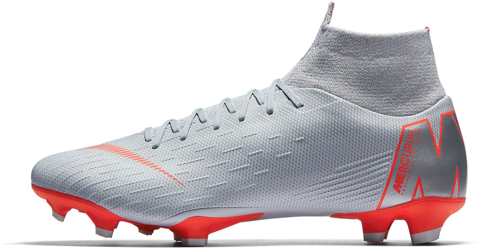 Nike Mercurial Superfly 6 Pro Firm Ground Football Boots Gray