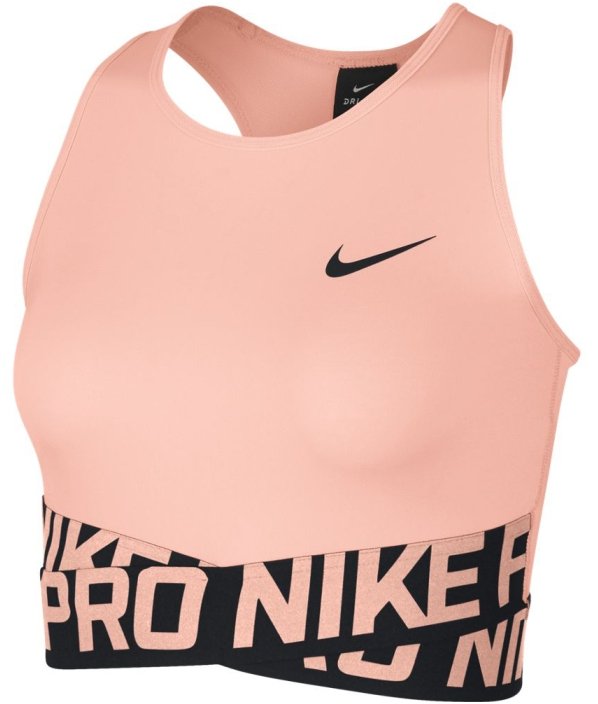 top Nike W NP TANK CROP CROSSOVER