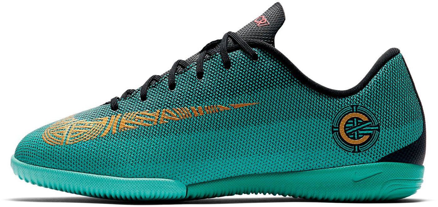 Pantofi fotbal de sală Nike JR VAPORX 12 ACADEMY GS CR7 IC