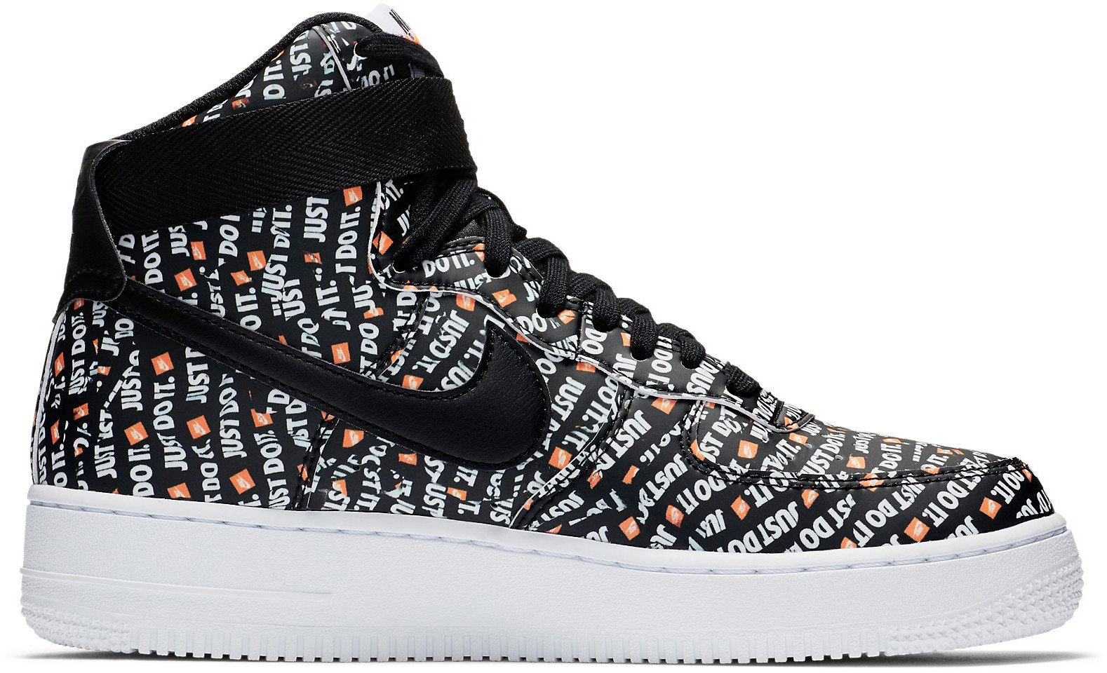 nike air force one black high top