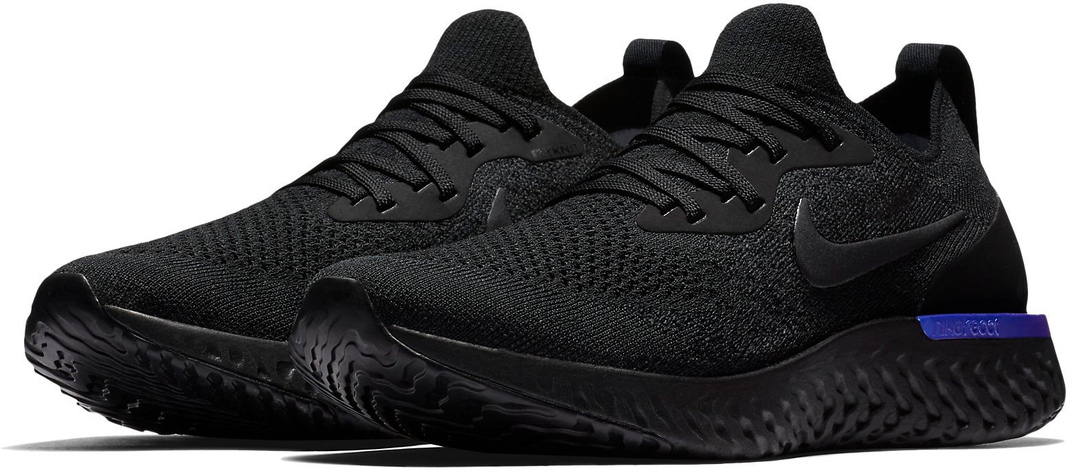 nike black epic react