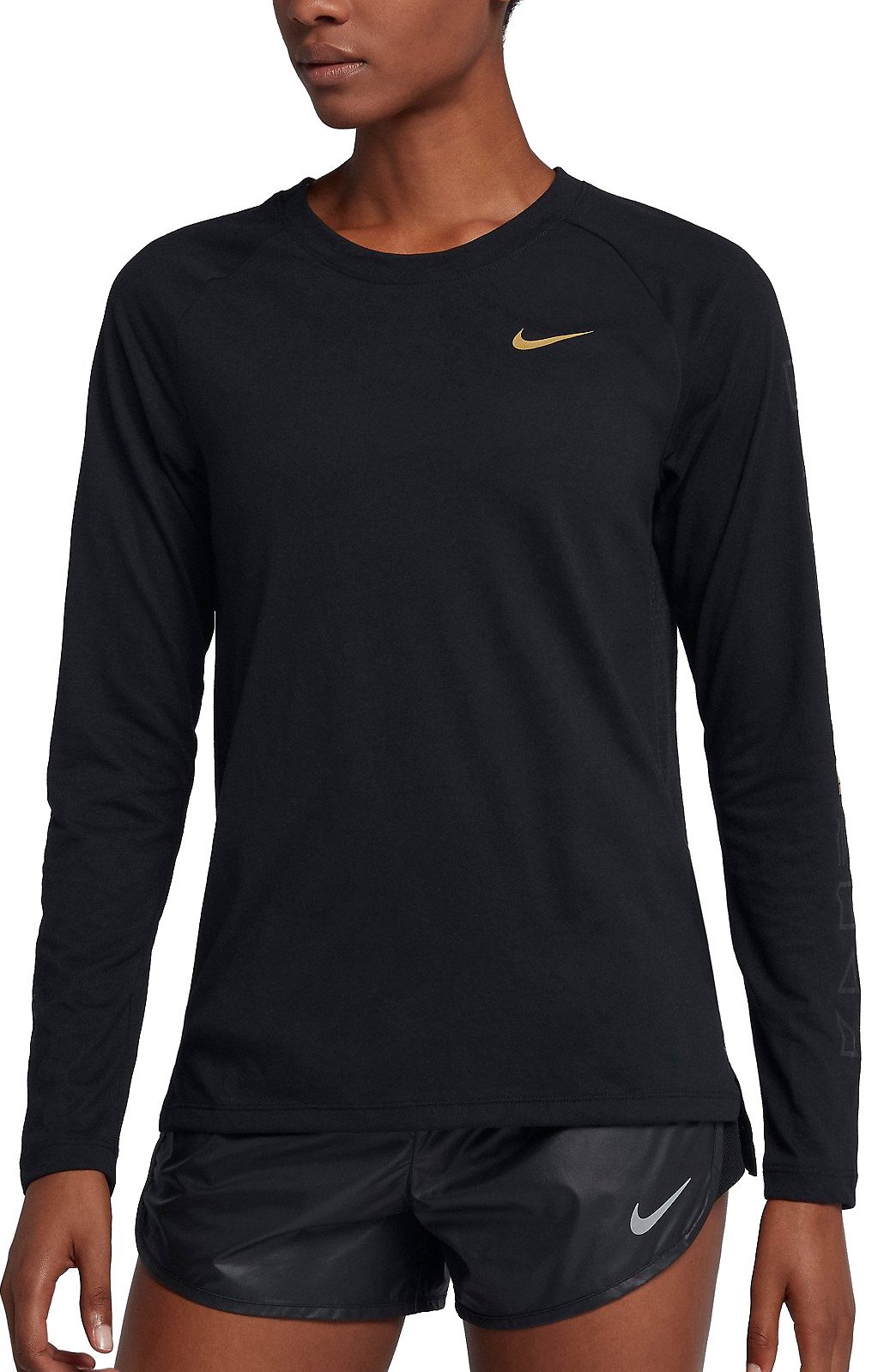 Nike women's breathe tailwind long sleeve running shirt best sale