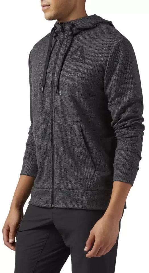 Mikina s kapucňou Reebok SPEEDWICK FZ HOODY