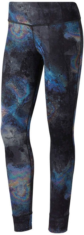 Dámské fitness legíny Reebok OS Lux Oilslick