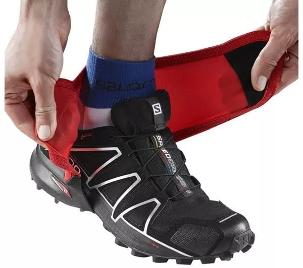 Návleky Salomon TRAIL GAITERS LOW BRIGHT RED