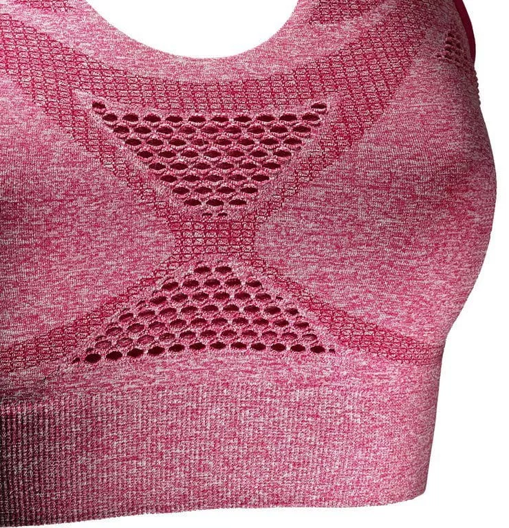 Top e Reggiseni Salomon MEDIUM IMPACT BRA Cerise