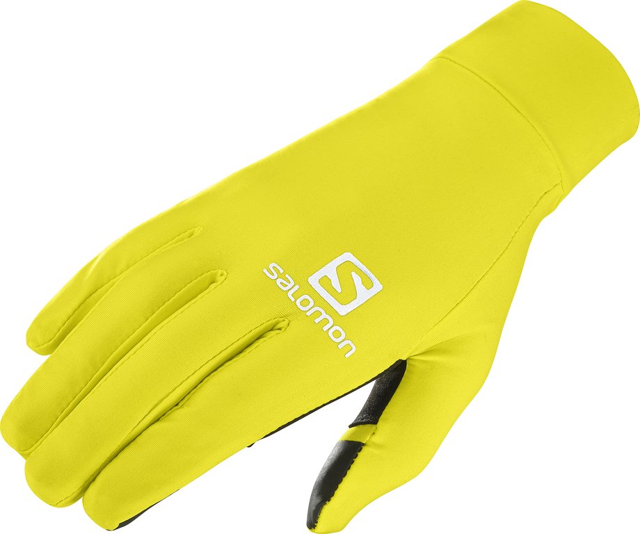 Gloves Salomon PULSE GLOVE U Sulphur Spring/Black