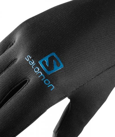 L Salomon Gants Confortables de Course//Randonn/ée Unisexe NSO PRO GLOVE U Noir LC1185400