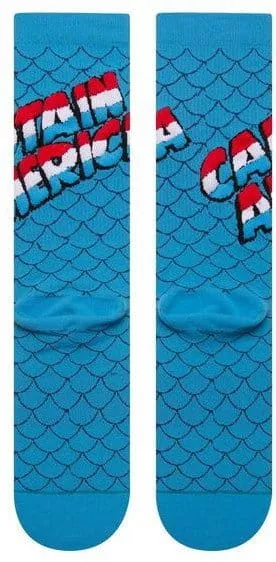 Calcetines STANCE CAPTAIN AMERICA BLUE