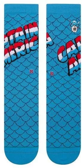 Calcetines STANCE CAPTAIN AMERICA BLUE