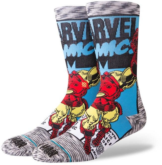 Sosete STANCE IRON MAN COMIC GREY