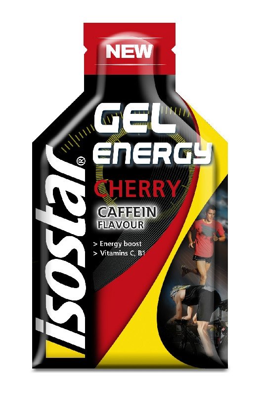 Isostar GEL CAFFEIN CHERRY 35g Energia gélek