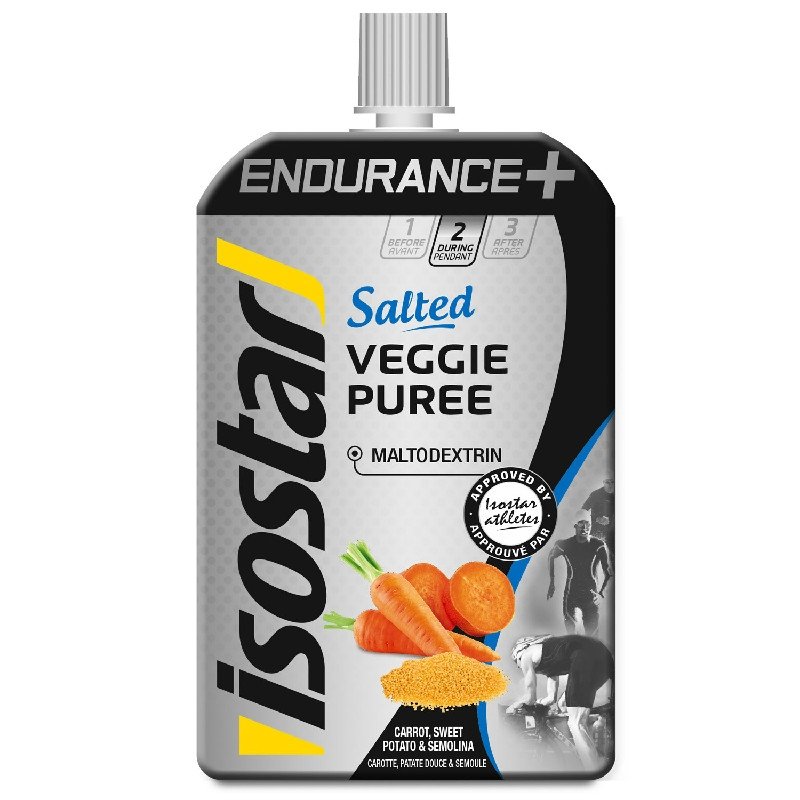 Isostar Endurance+ Zeleninové pyré - mrkev / batáty / semolina 90g