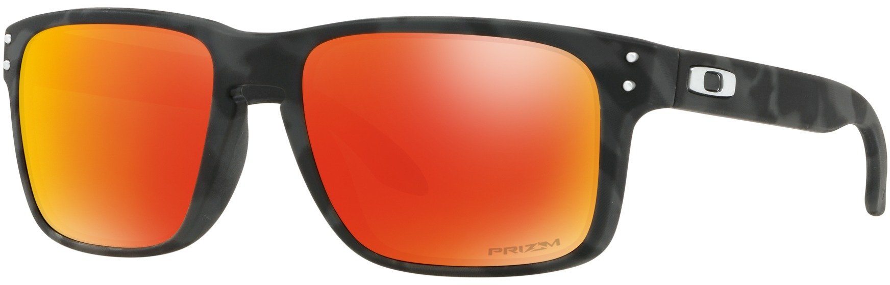 Lunettes de soleil OAKLEY Holbrookk Black Camo w/PRIZM Ruby