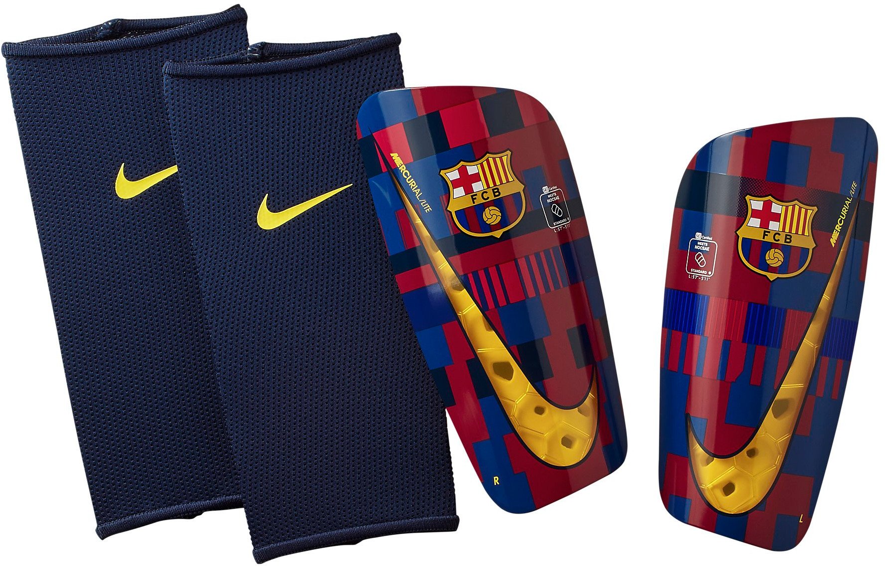 Holenní chrániče Nike Mercurial Lite FC Barcelona