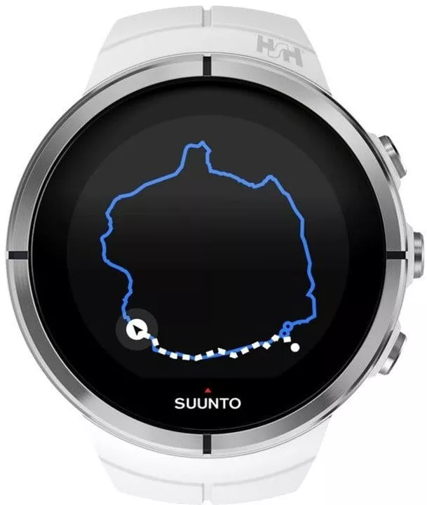 Chytré hodinky s hrudním pásem Suunto Spartan Ultra White