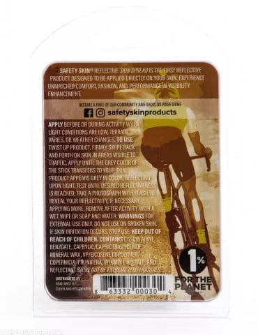 SAFETY REFLECTIVE SKIN SPREAD SILVER