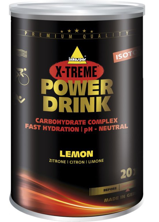 Dóza Inkospor X-Treme Power Drink Citron 700 g
