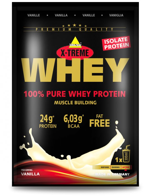 Proteinový koncentrát X-Treme Whey Protein Vanilka 30G