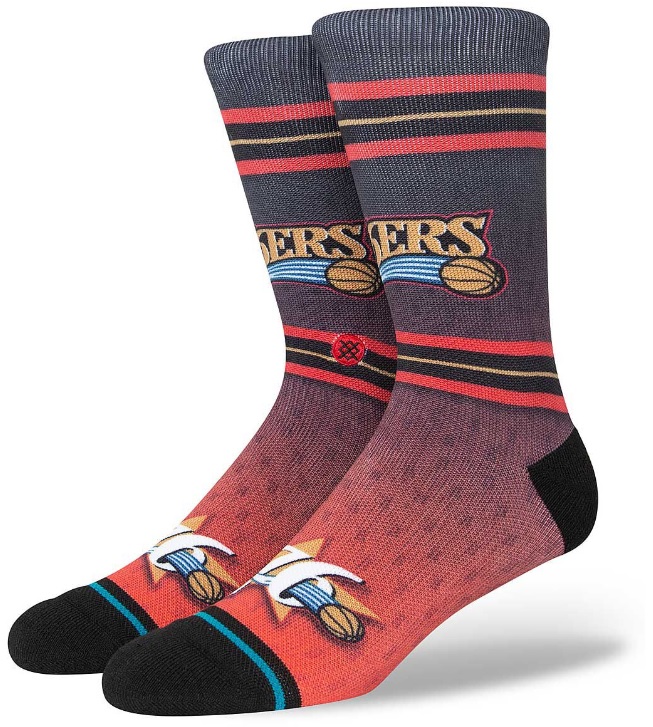 adidas FADER SOCKEN PHILADELPHIA 76'ERS Zoknik