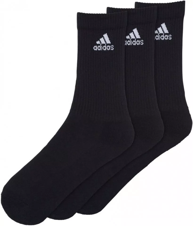 Tři páry ponožek adidas 3-Stripes Performance Crew Socks