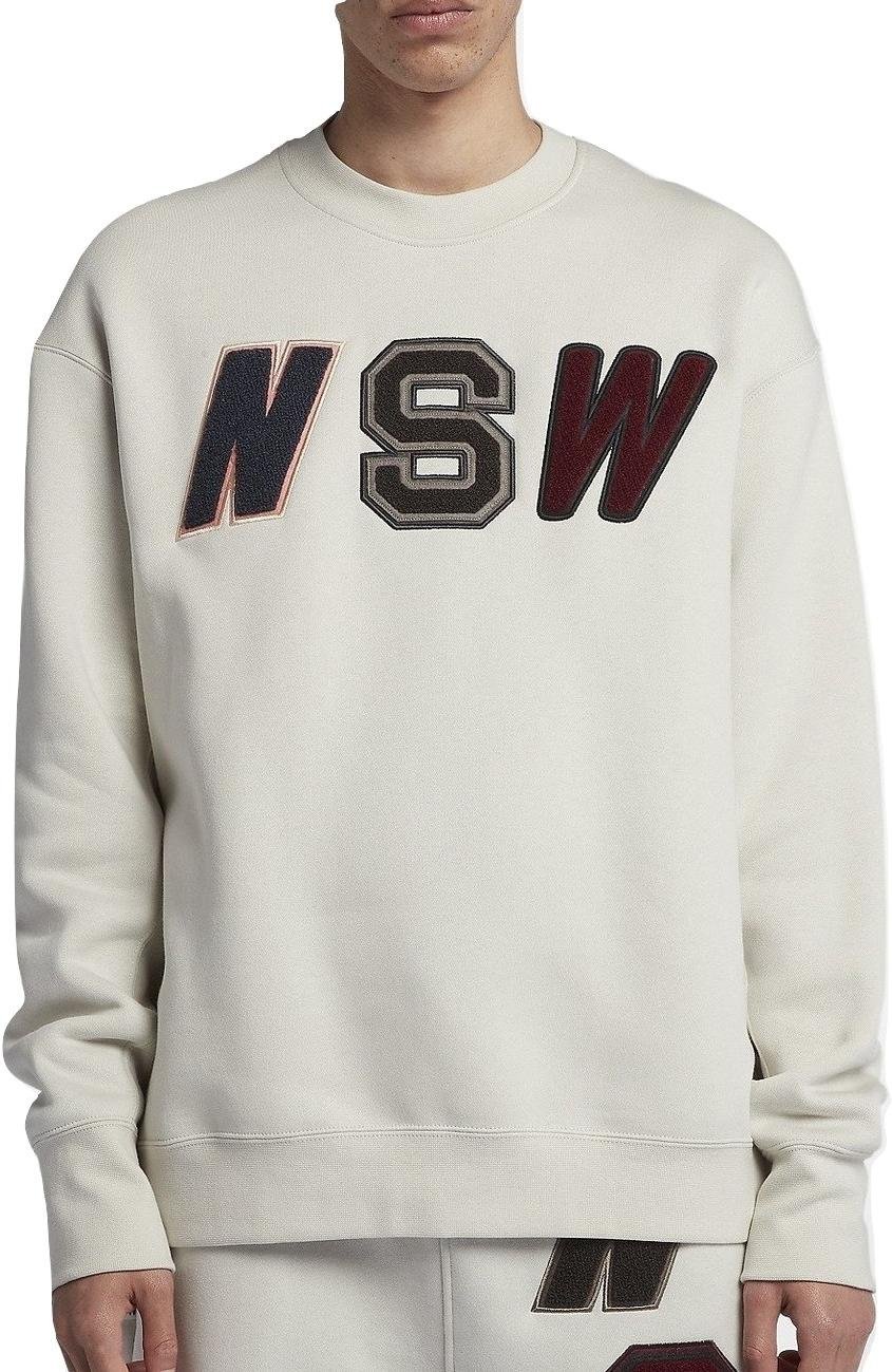 nike crew fleece sweatshirt