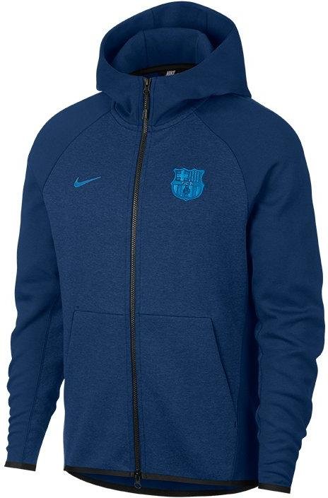 Hooded sweatshirt Nike FC BARCELONA TECH FLEECE HOODIE