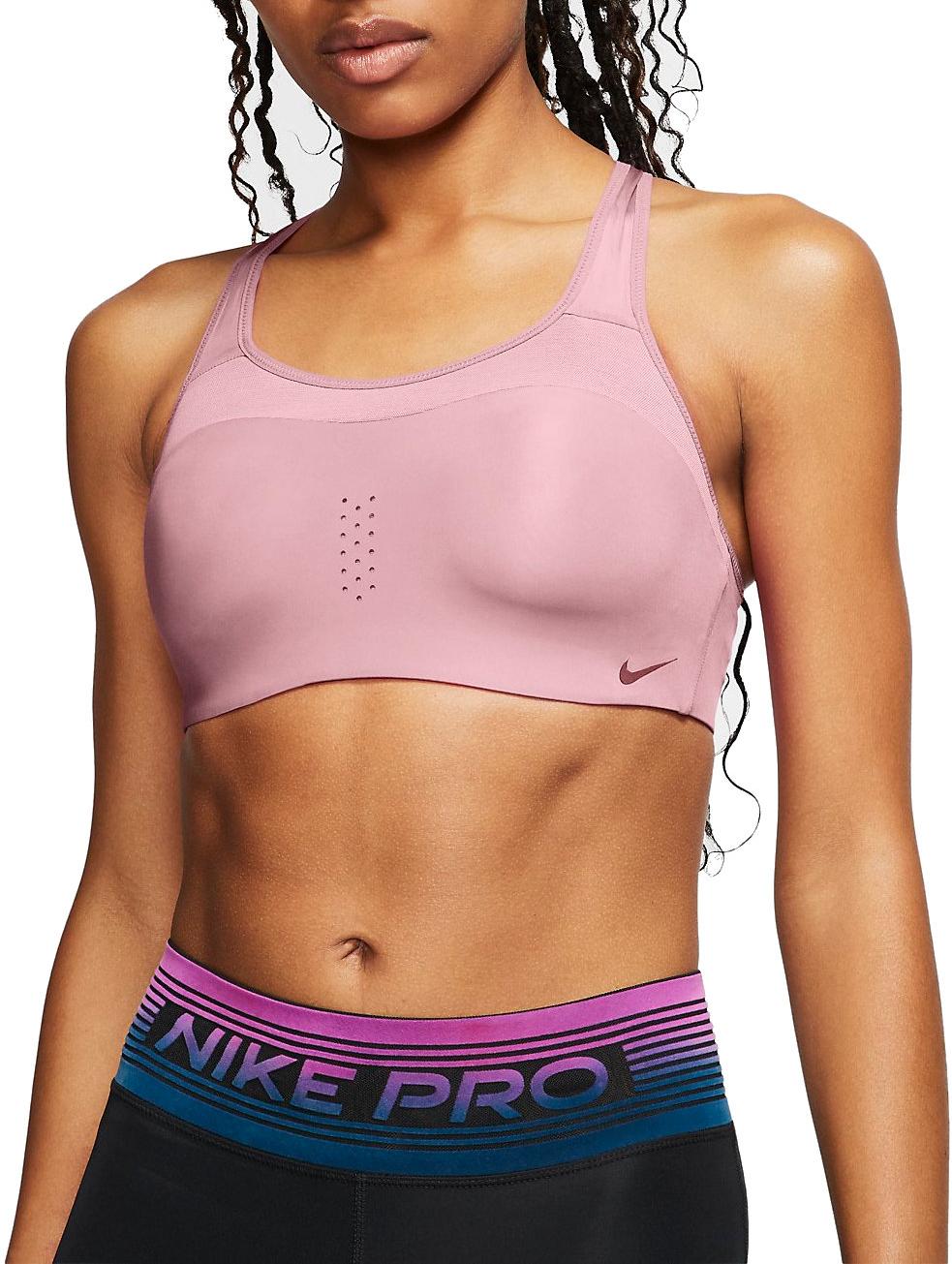 Nike Performance ALPHA BRA - High support sports bra - fireberry/pink 