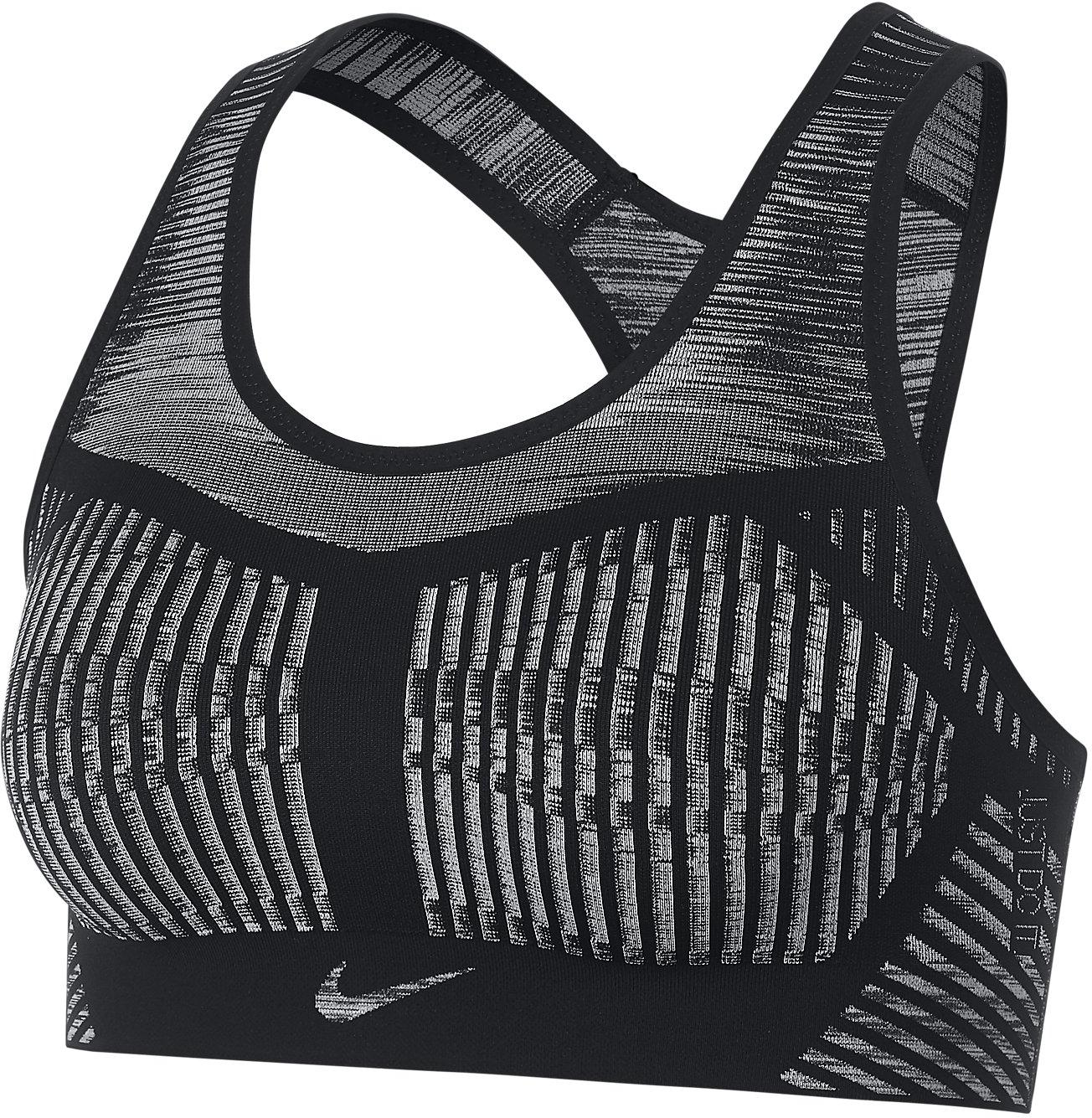 Dámská sportovní podprsenka se silnou oporou Nike FENOM Flyknit