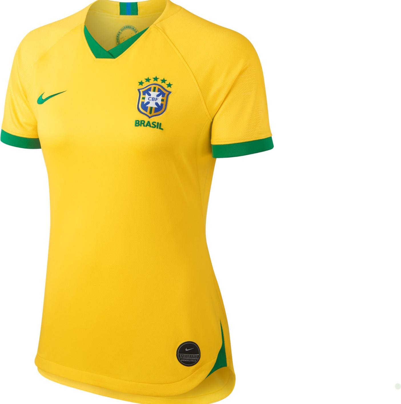 Apariencia Desviarse Productividad Camiseta Nike Brazil home 2019 W - 11teamsports.es