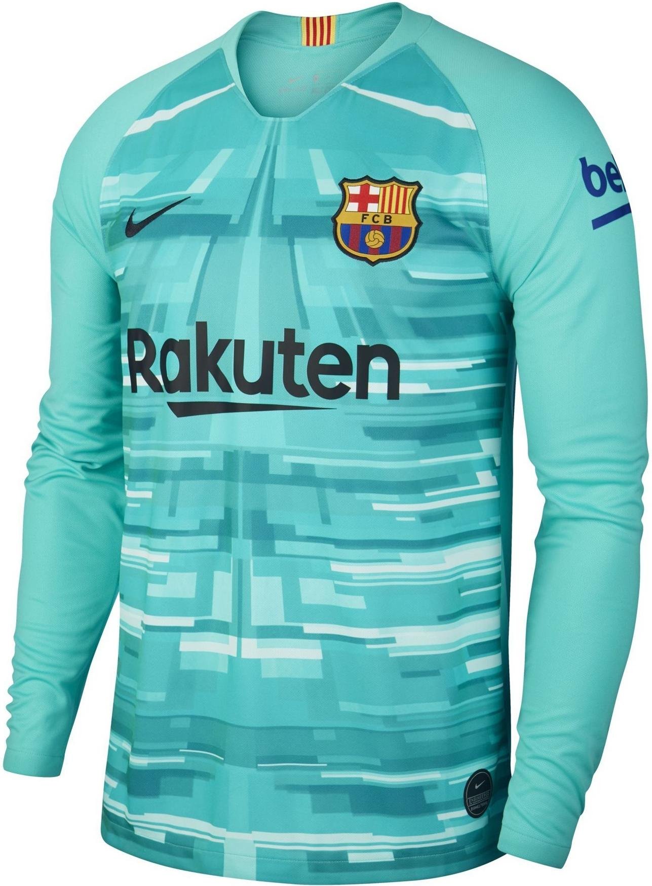 Pánský brankářský dres s dlouhým rukávem Nike FC Barcelona 2019/20 Stadium
