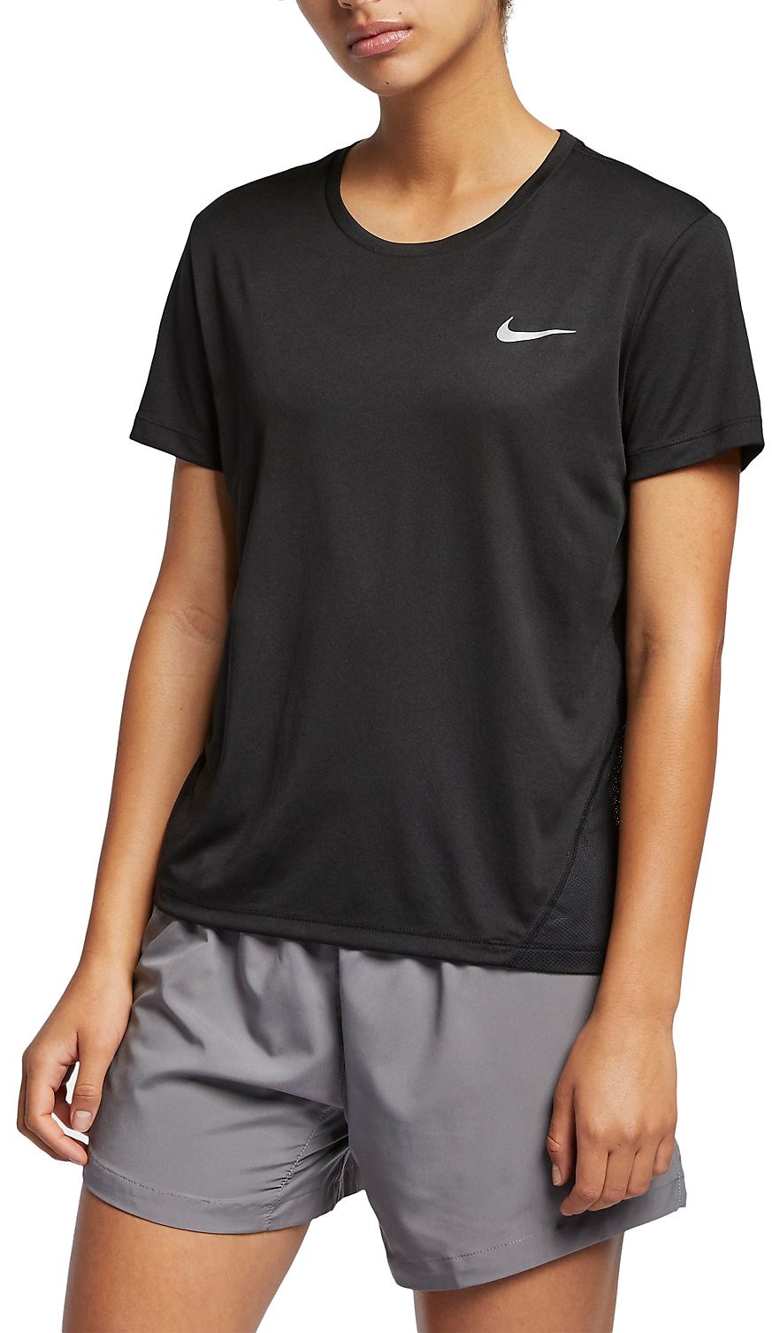 T-shirt Nike W NK MILER TOP SS