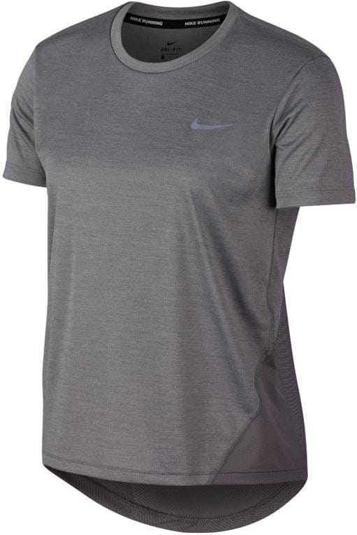 Dámské běžecké tričko s krátkým rukávem Nike Dry Miler
