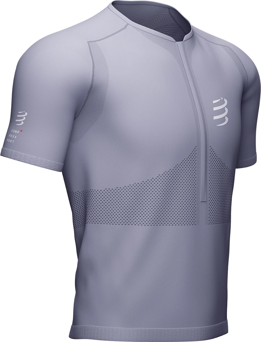 Camiseta Compressport Trail Half-Zip Fitted SS Top