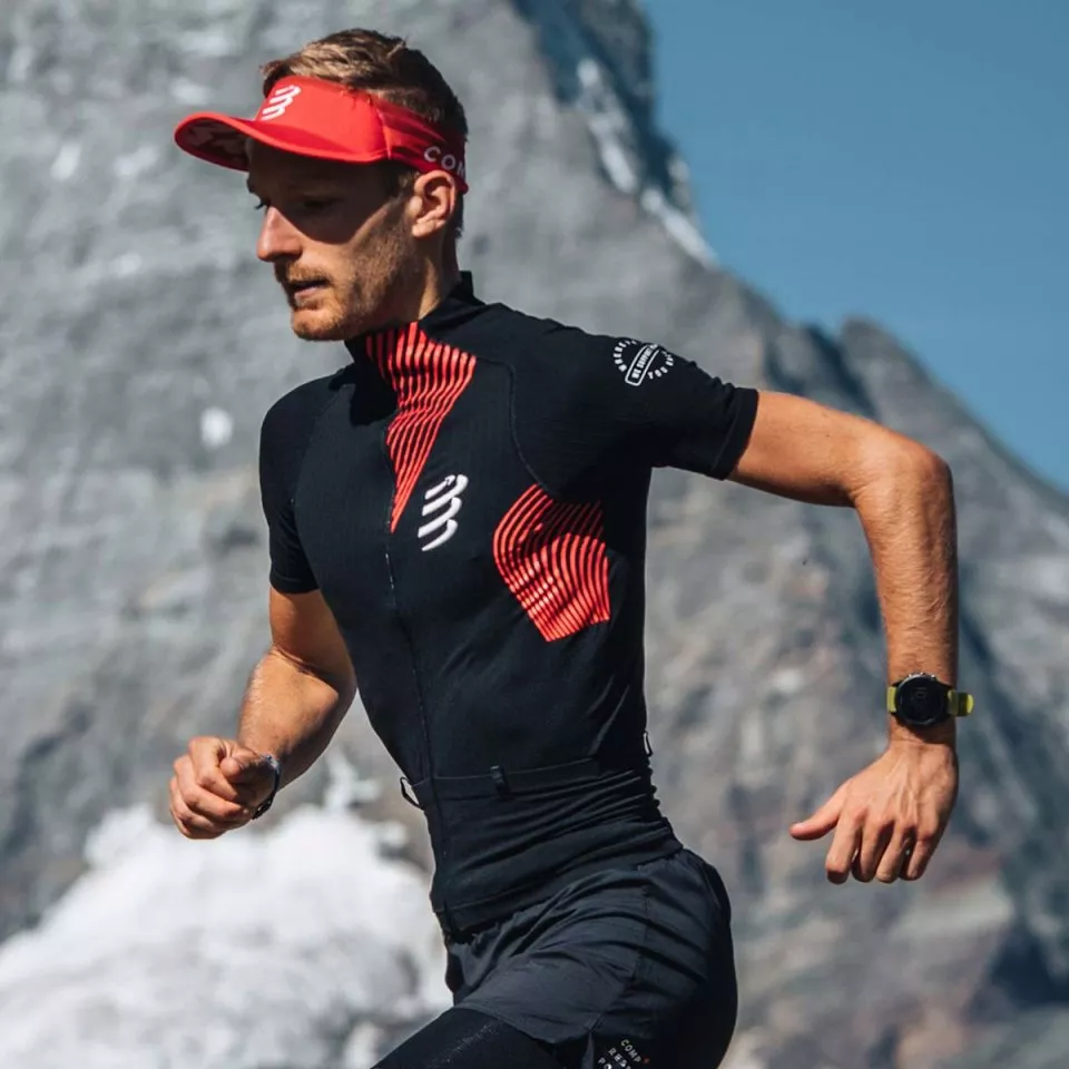 Pánské běžecké tričko s krátkým rukávem Compressport Trail Postural