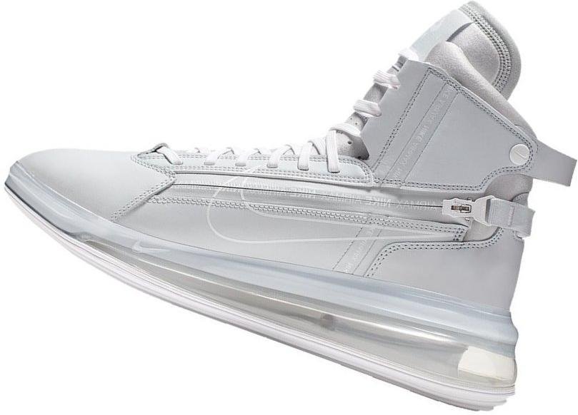 nike air max 720 white & platinum